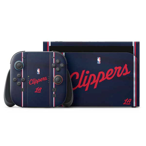NBA LA Clippers Jersey Nintendo Switch 2 (2025) with Joy-Con Skin